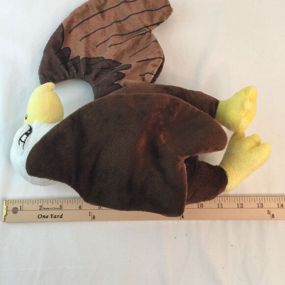 Kellytoy American Bald Eagle Plush 12x19" Stuffed Animal Toy 2016 - Picture 5 of 5